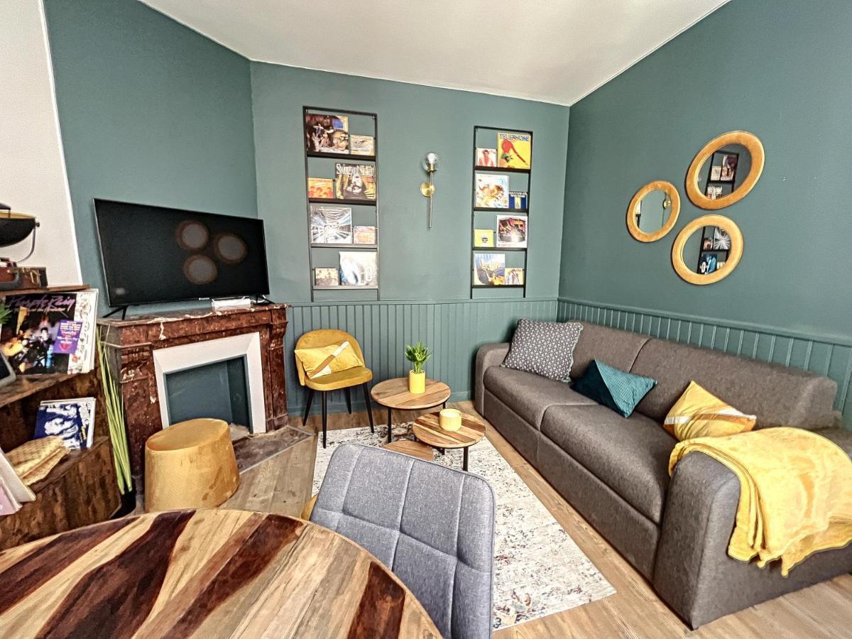 Maison De Ville - Paris En 15 Mn ! - 4 Pers- 1 Bebe - Vintage & Music ! Groslay Exterior foto